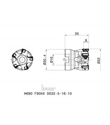 H690 F90AX D032-5-16-10
