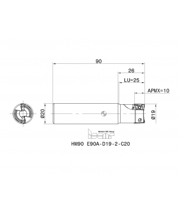 HM90 E90A-D19-2-C20