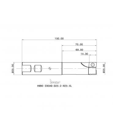 HM90 E90AD-D25-2-W25-XL