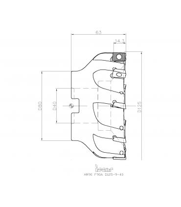 HM90 F90A D125-9-40