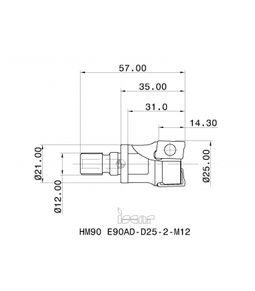 HM90 E90AD-D25-2-M12