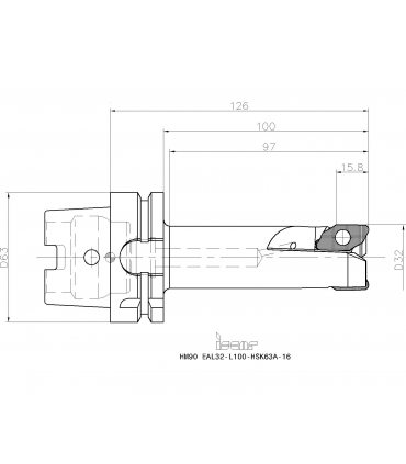 HM90 EAL32-L100-HSK63A-16