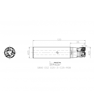 S890 ESZ D25-3-C25-R08