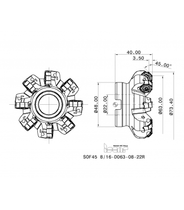 SOF45 8/16-D063-08-22R