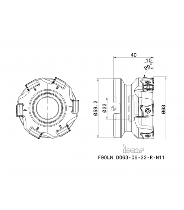 F90LN D063-06-22-R-N11