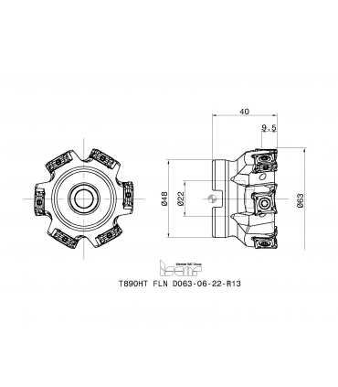 T890HT FLN D063-06-22-R13