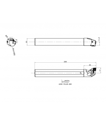 A25R PCLNR-09X