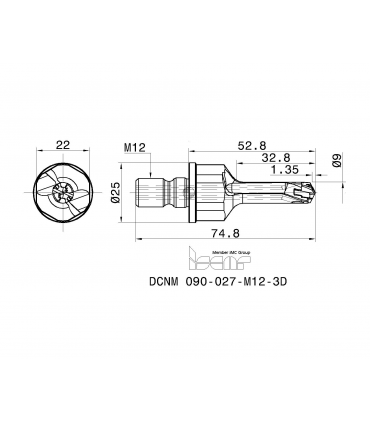 DCNM 090-027-M12-3D