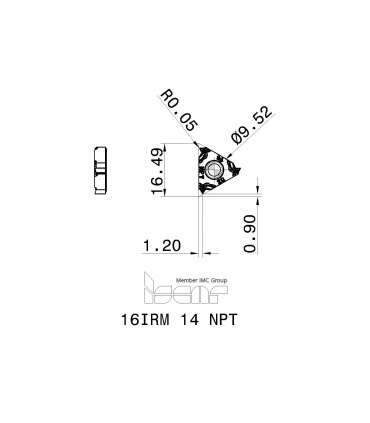16IRM 14 NPT       IC908