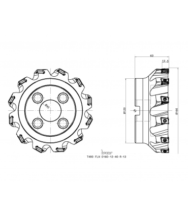 T490 FLN D160-12-40-R-13