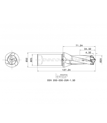 D3N 200-030-25R-1.5D