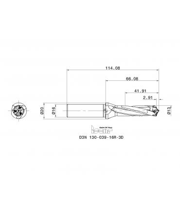 D3N 130-039-16R-3D