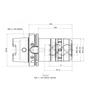 HSK A100 MAXIN32X135