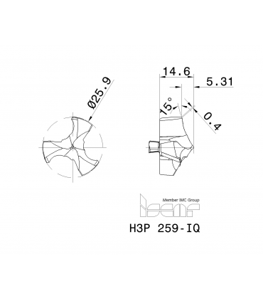 H3P 259-IQ IC908