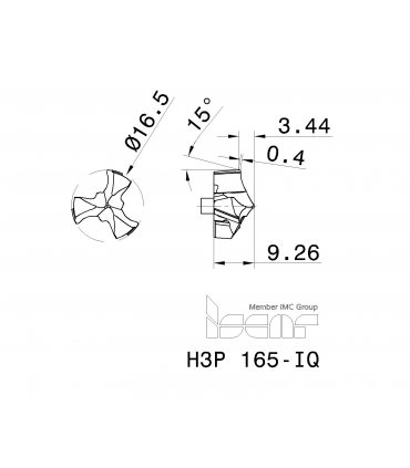 H3P 165-IQ IC908