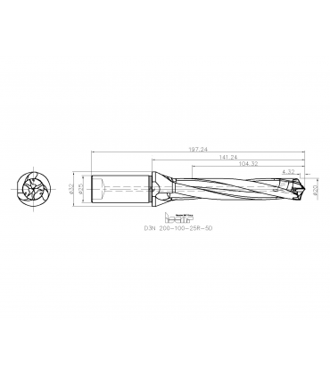 D3N 200-100-25R-5D