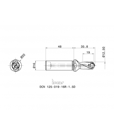 DCN 125-019-16R-1.5D
