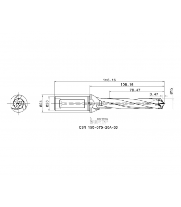 D3N 150-075-20A-5D