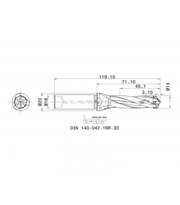 D3N 140-042-16R-3D