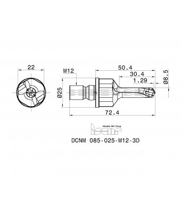 DCNM 085-025-M12-3D