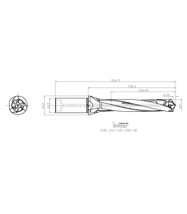 D3N 210-105-25R-5D