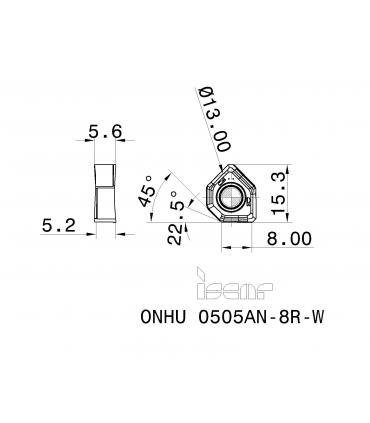 ONHU 0505AN-8R-W IC808
