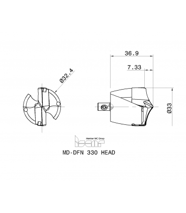 MD-DFN 330 HEAD