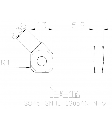 S845 SNHU 1305AN-N-W IC808