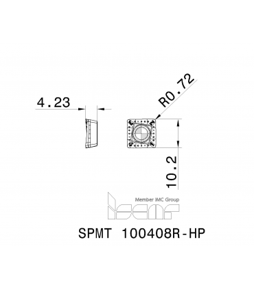 SPMT 100408R-HP IC840