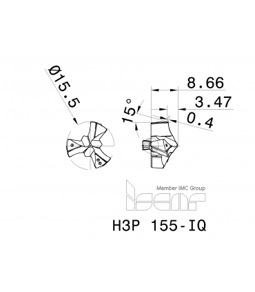 H3P 155-IQ IC908