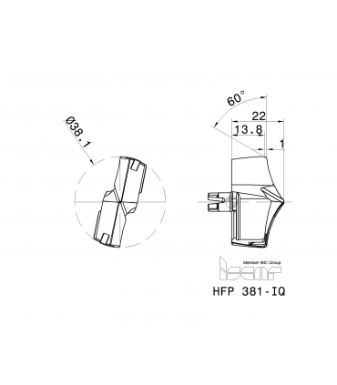 HFP 381-SPADE IQ IC908