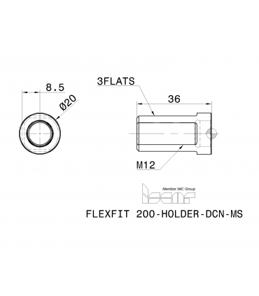 FLEXFIT 200-HOLDER-DCN-MS