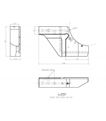 TGTBQ 25R-D120-JHP-MC