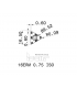 16ERM 0.75 ISO     IC908
