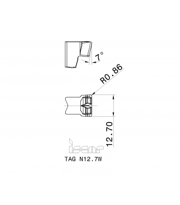 TAG N12.7W IC830