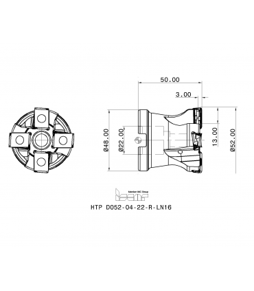 HTP D052-04-22-R-LN16
