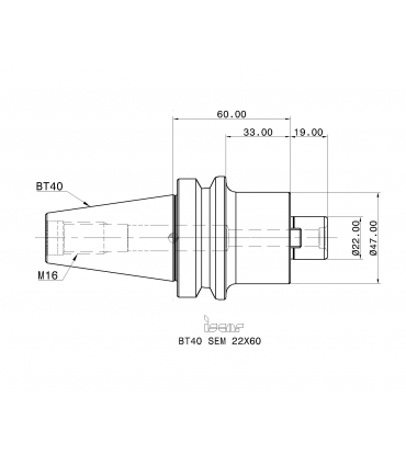 BT40 SEM 22X60