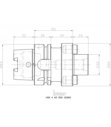 HSK A63 SEM32X60