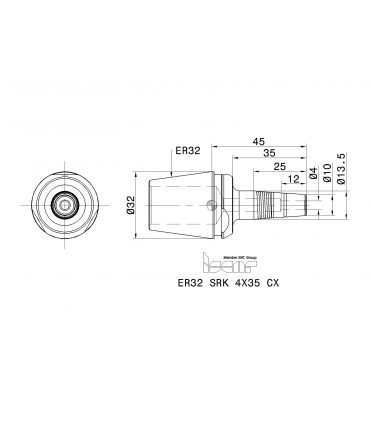 ER32 SRK 4X35 CX