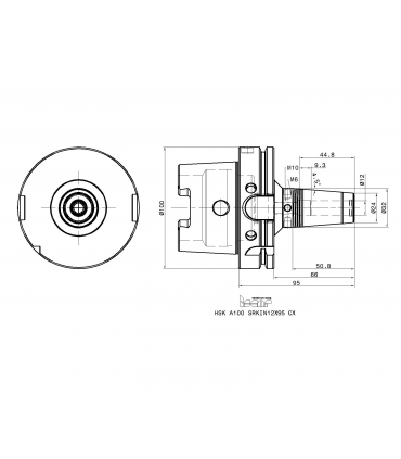 HSK A100 SRKIN12X95 CX