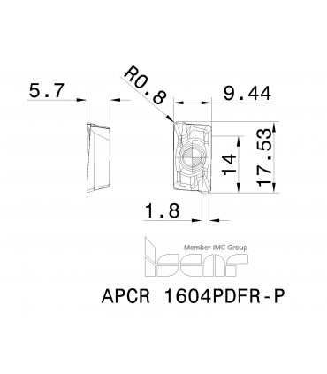 APCR 1604PDFR-P IC28