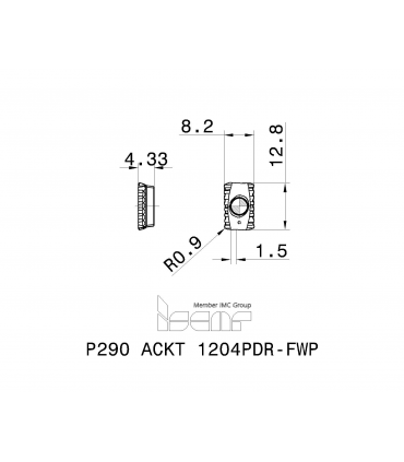 P290 ACKT 1204PDR-FWP IC840