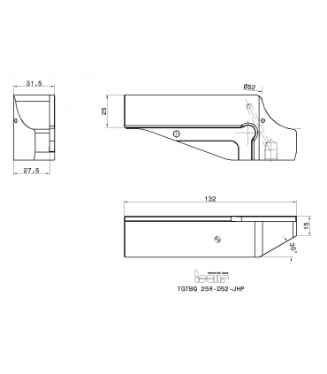 TGTBQ 25R-D52-JHP