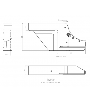 TGTBQ 25L-R-D120-JHP