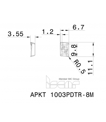APKT 1003PDTR-8M IC520M