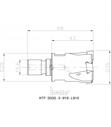 HTP D035-3-M16-LN10