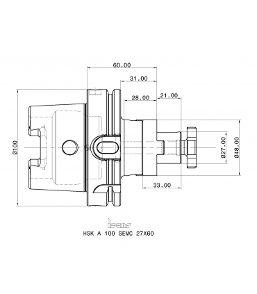 HSK A100 SEMC27X60