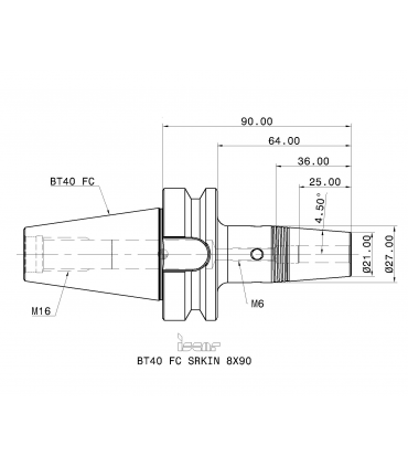 BT40 FC SRKIN 8X90