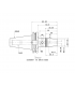 DIN69871 40 SRKIN 6X80