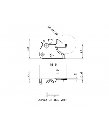 DGPAD 2R-D32-JHP